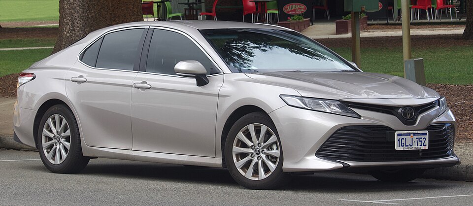 Photo: EurovisionNim, CC BY-SA 4.0 2018 Toyota Camry